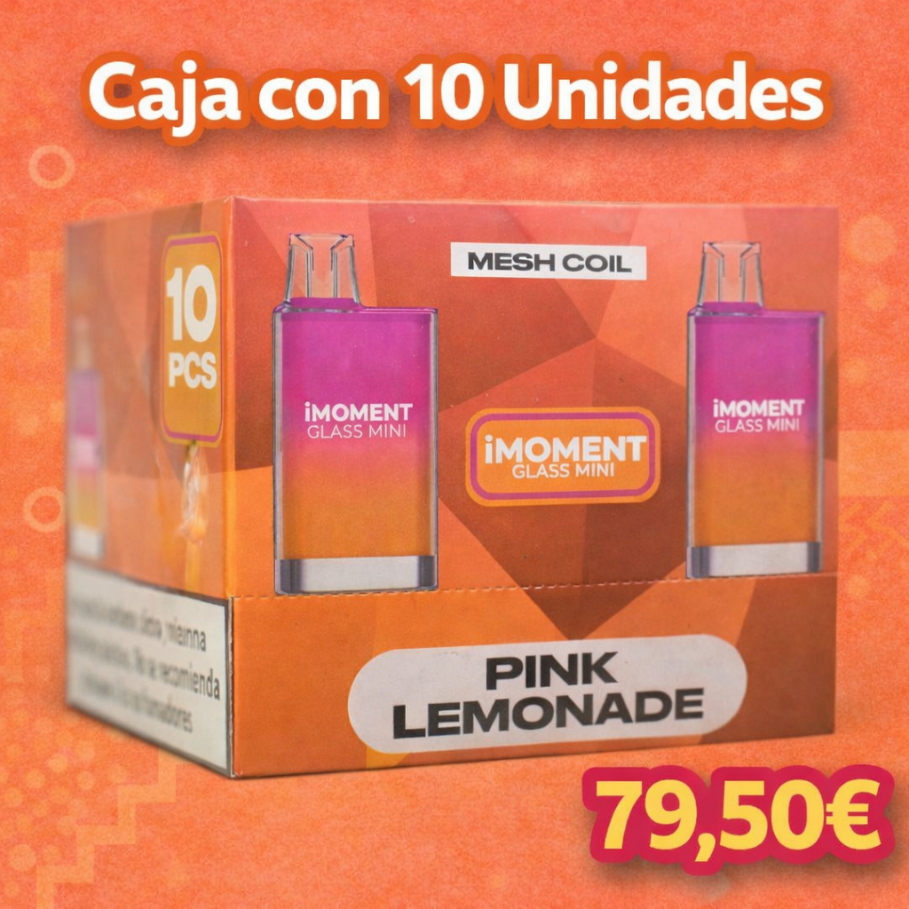 CAJA IMOMENT 600 PINK LEMONADE